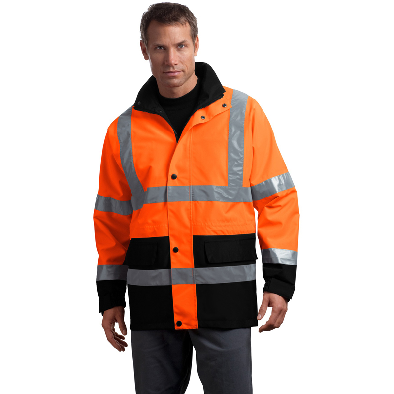 CornerStone &#174;  - ANSI 107 Class 3 Waterproof Parka. CSJ24