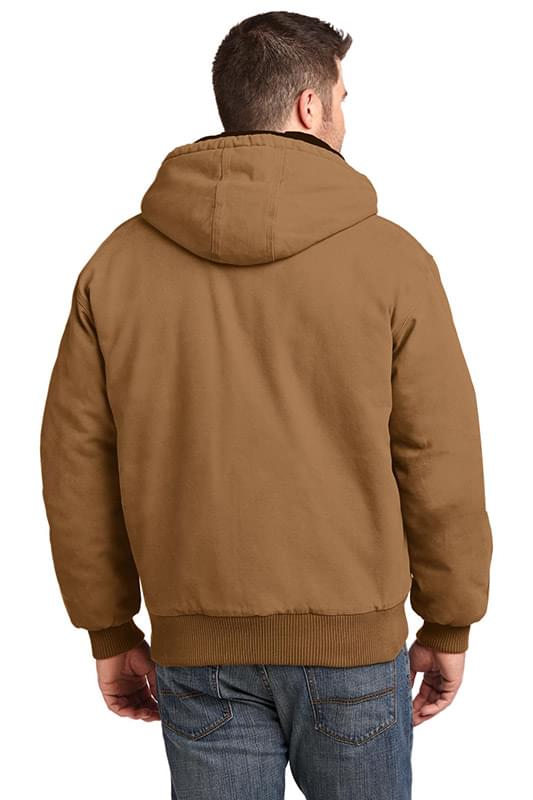 CornerStone &#174;  Washed Duck Cloth Insulated Hooded Work Jacket. CSJ41