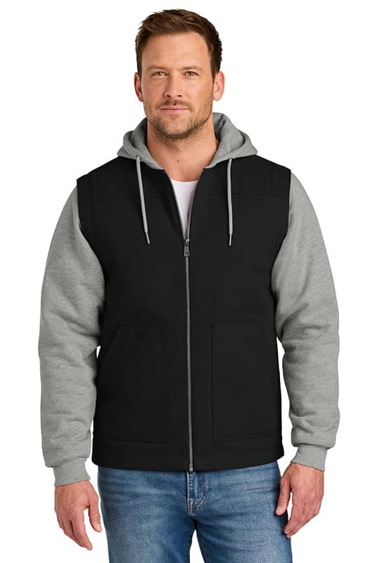 CornerStone &#174;  Duck Fleece Full-Zip Hooded Jacket CSJ42