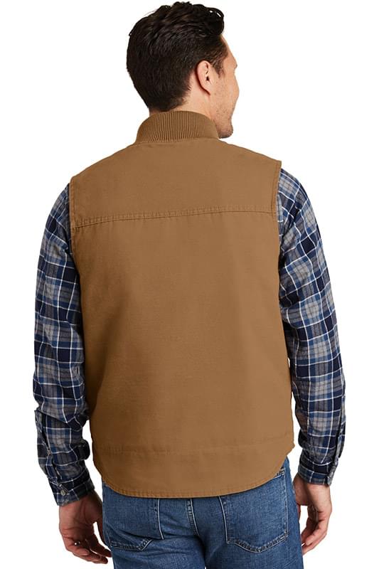 CornerStone &#174;  Washed Duck Cloth Vest. CSV40