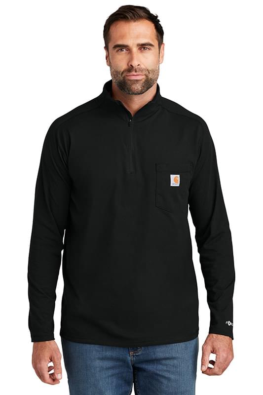 Carhartt Force &#174;  1/4-Zip Long Sleeve T-Shirt CT106660