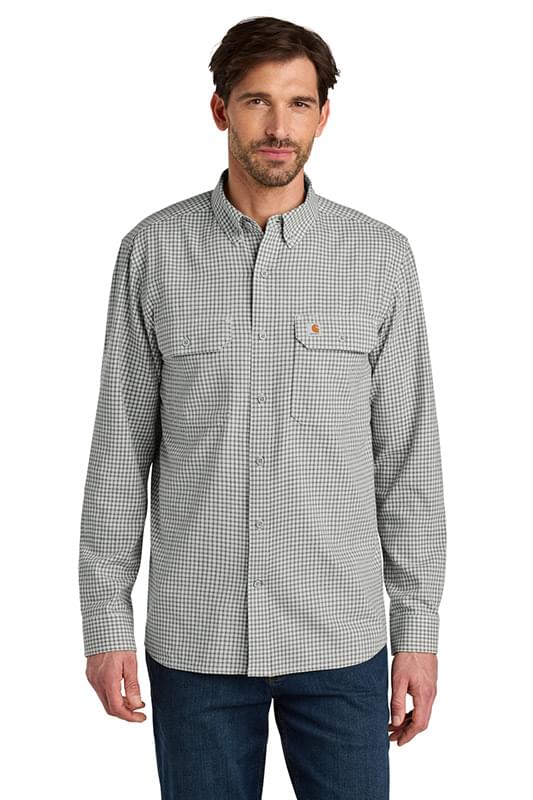 Carhartt ® Rugged Flex ® Plaid Long Sleeve Shirt CT107109 Carhartt ® Rugged Flex ® Plaid Long Sleeve Shirt CT107109