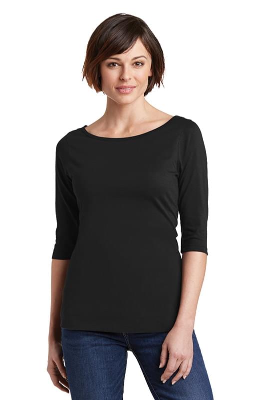 District &#174;  Women's Perfect Weight &#174;  3/4-Sleeve Tee. DM107L