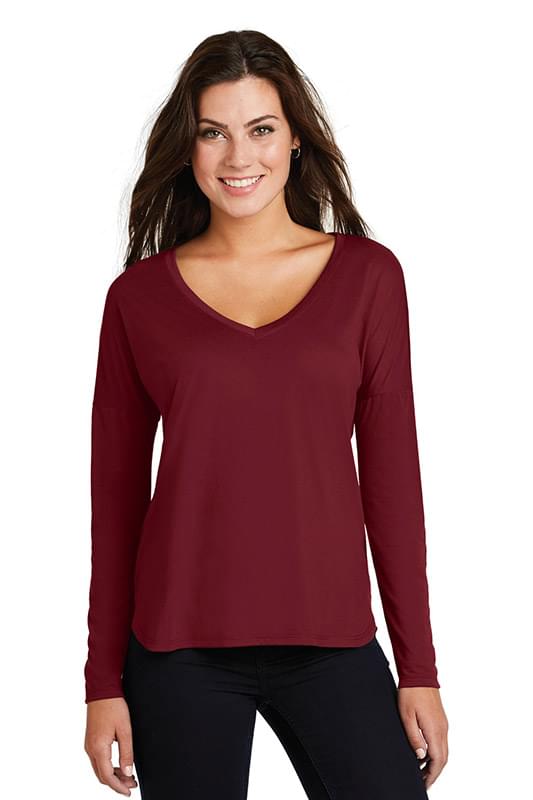 District ® Women's Drapey Long Sleeve Tee. DM413