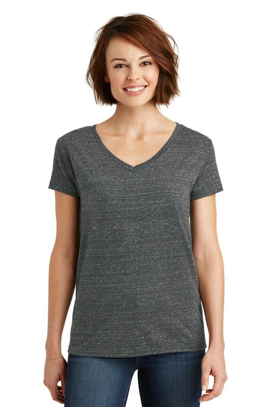 District ® Women's Cosmic V-Neck Tee. DM465