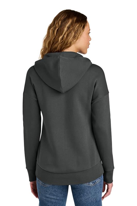 District ® Women's Perfect Weight ® Fleece Drop Shoulder Full-Zip Hoodie DT1104 District ® Women's Perfect Weight ® Fleece Drop Shoulder Full-Zip Hoodie DT1104