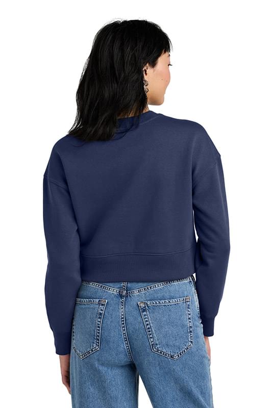 District  &#174;  Women's Perfect Weight  &#174;  Fleece Cropped Crew DT1105