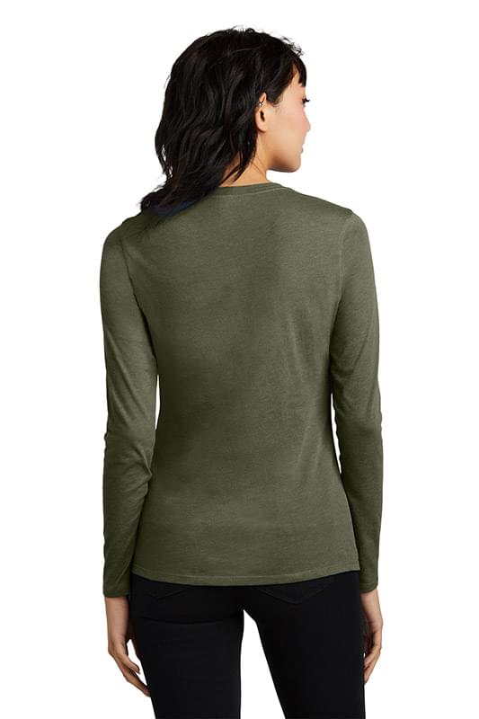 District &#174;  Women's Perfect Blend &#174;  CVC Long Sleeve Tee DT110