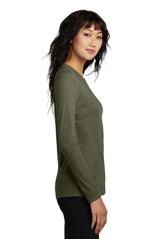 District &#174;  Women's Perfect Blend &#174;  CVC Long Sleeve Tee DT110