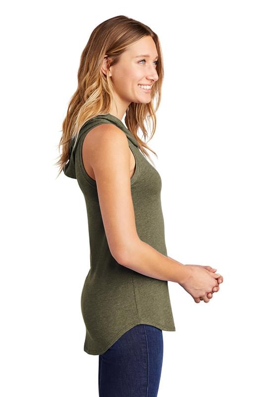 District  &#174;  Women's Perfect Tri  &#174;  Sleeveless Hoodie DT1375