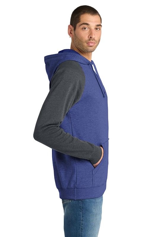 District ® Young Mens Lightweight Fleece Raglan Hoodie. DT196 District ® Young Mens Lightweight Fleece Raglan Hoodie. DT196