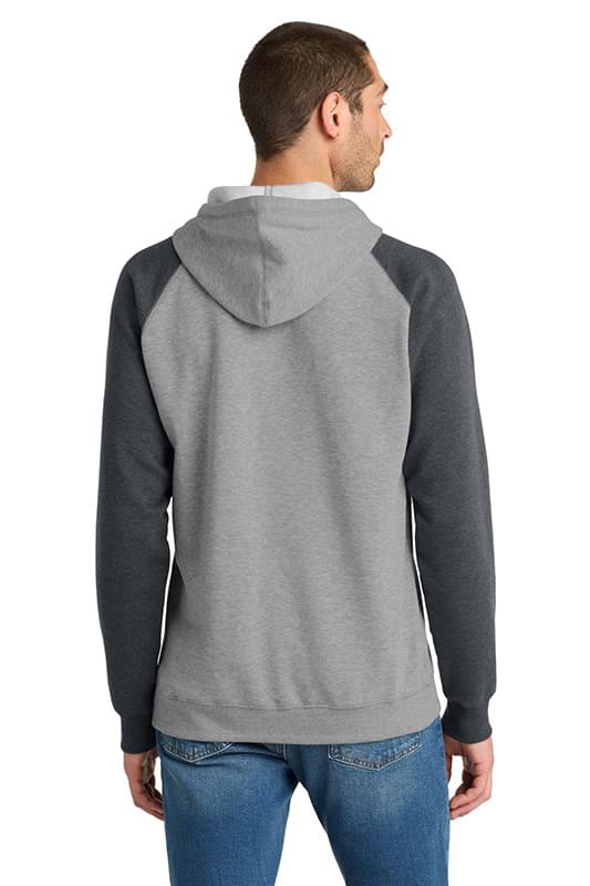 District ® Young Mens Lightweight Fleece Raglan Hoodie. DT196 District ® Young Mens Lightweight Fleece Raglan Hoodie. DT196