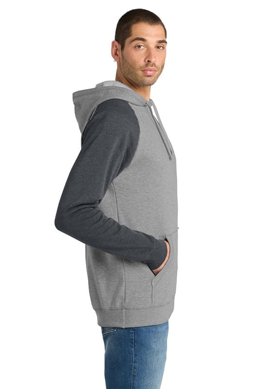 District ® Young Mens Lightweight Fleece Raglan Hoodie. DT196 District ® Young Mens Lightweight Fleece Raglan Hoodie. DT196
