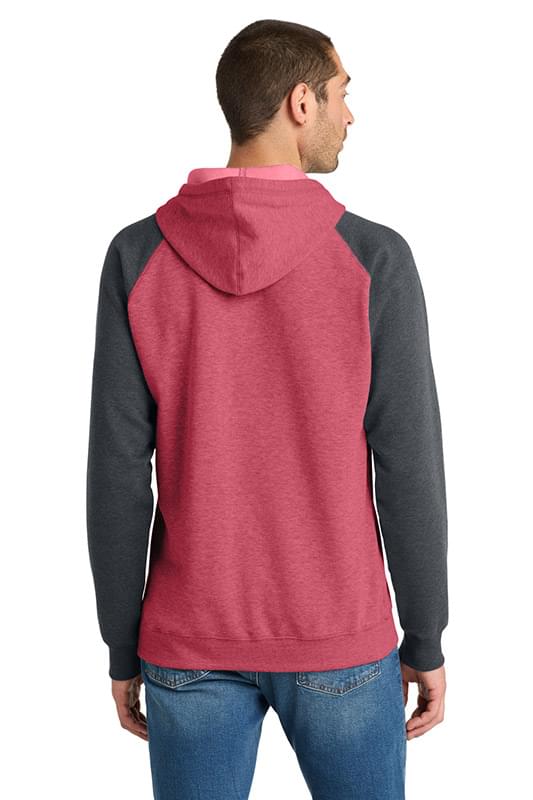 District ® Young Mens Lightweight Fleece Raglan Hoodie. DT196 District ® Young Mens Lightweight Fleece Raglan Hoodie. DT196