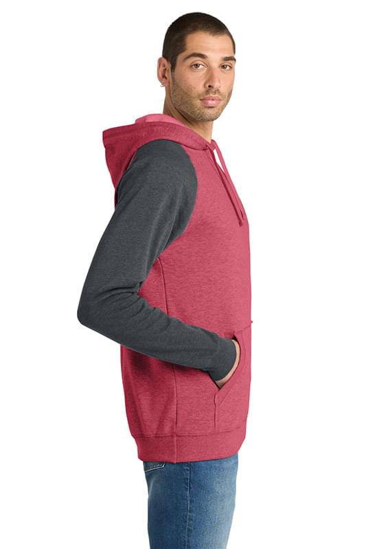 District ® Young Mens Lightweight Fleece Raglan Hoodie. DT196 District ® Young Mens Lightweight Fleece Raglan Hoodie. DT196
