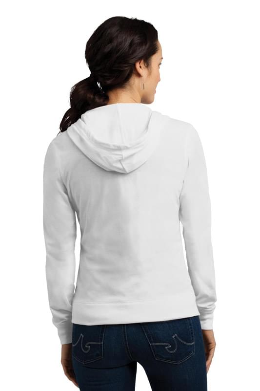 District ® Women's Fitted Jersey Full-Zip Hoodie. DT2100 District ® Women's Fitted Jersey Full-Zip Hoodie. DT2100