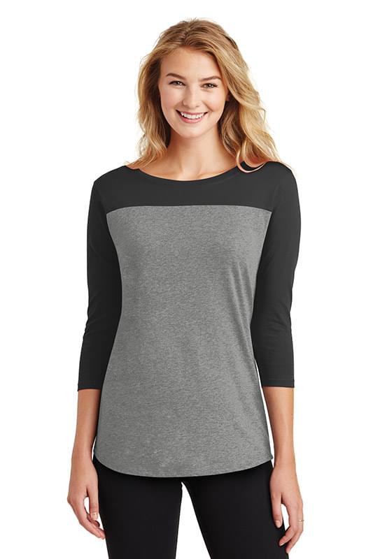 District ® Women's Rally 3/4-Sleeve Tee. DT2700