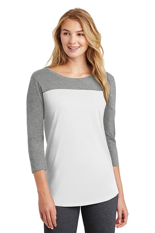 District ® Women's Rally 3/4-Sleeve Tee. DT2700