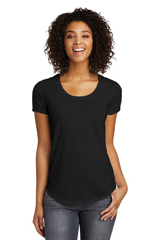 District &#174;  Women's Fitted Very Important Tee &#174;  Scoop Neck. DT6401