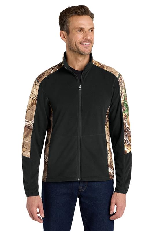 Port Authority ® Camouflage Microfleece Full-Zip Jacket. F230C Port Authority ® Camouflage Microfleece Full-Zip Jacket. F230C