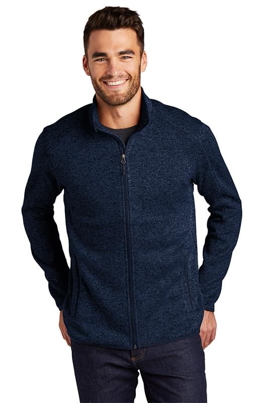 Port Authority &#174;  Sweater Fleece Jacket. F232