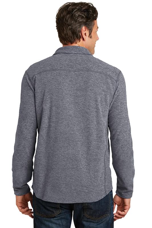 Port Authority ® Heather Microfleece 1/2-Zip Pullover Port Authority ® Heather Microfleece 1/2-Zip Pullover