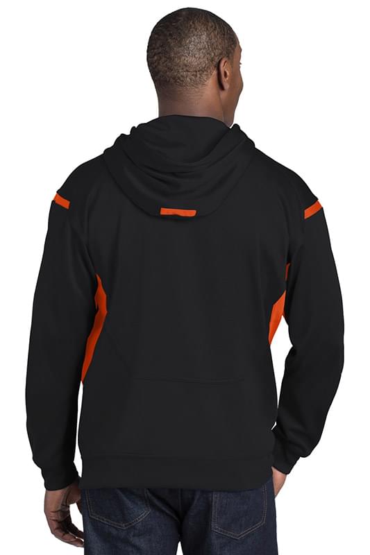 Sport-Tek ® Tech Fleece Colorblock Hooded Sweatshirt. F246 Sport-Tek ® Tech Fleece Colorblock Hooded Sweatshirt. F246
