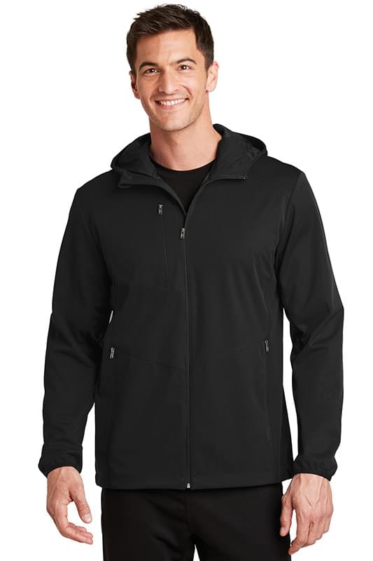 Port Authority &#174;  Active Hooded Soft Shell Jacket. J719