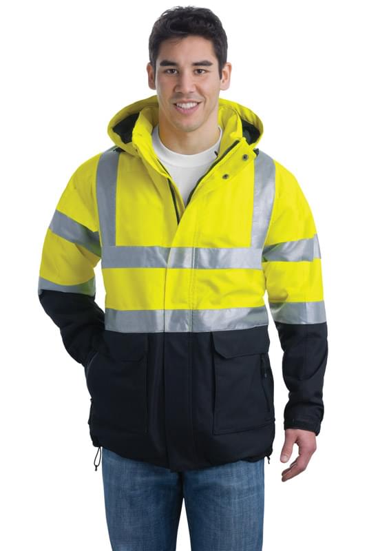 Port Authority &#174;  ANSI 107 Class 3 Safety Heavyweight Parka. J799S