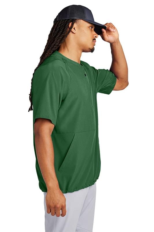 Sport-Tek &#174;  Repeat 1/2-Zip Short Sleeve Jacket JST489