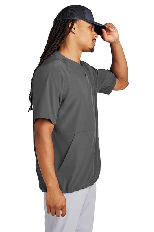 Sport-Tek &#174;  Repeat 1/2-Zip Short Sleeve Jacket JST489