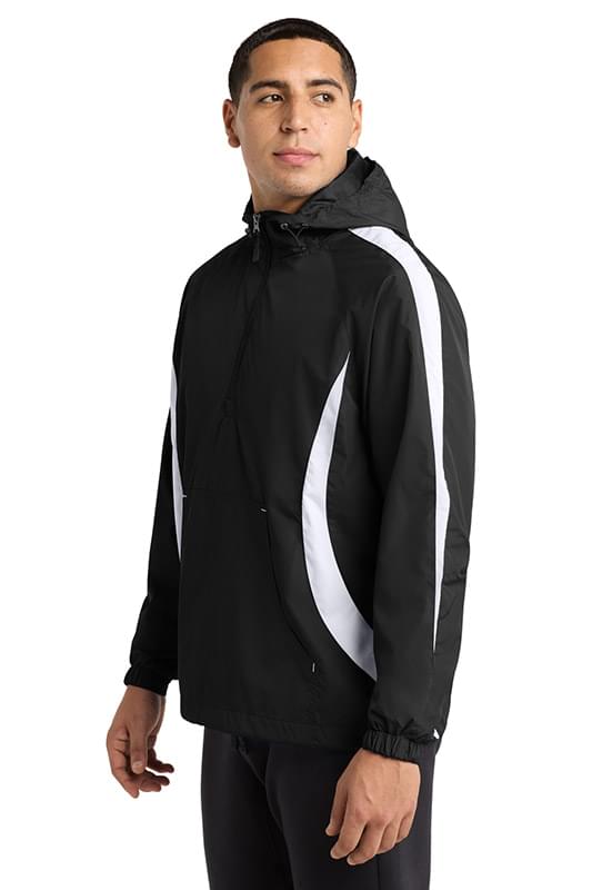 Sport-Tek &#174;  Colorblock Raglan Anorak. JST63