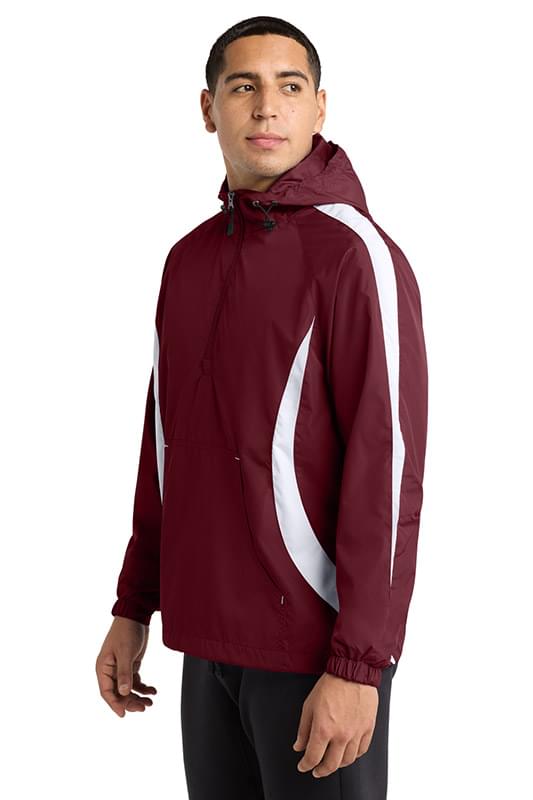 Sport-Tek &#174;  Colorblock Raglan Anorak. JST63