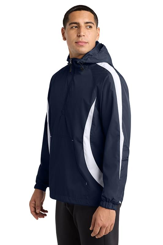 Sport-Tek &#174;  Colorblock Raglan Anorak. JST63