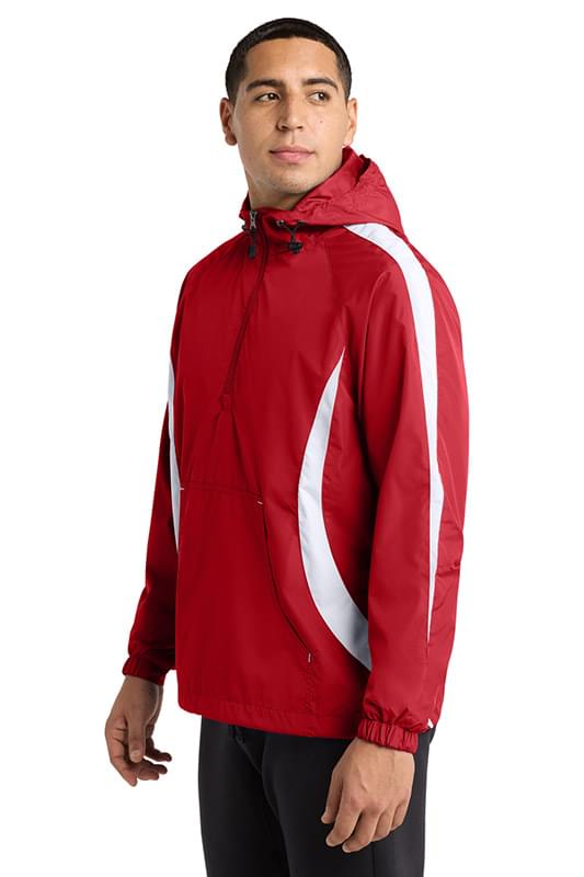 Sport-Tek &#174;  Colorblock Raglan Anorak. JST63