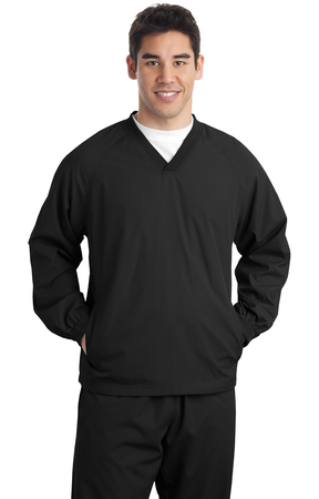 Sport-Tek &#174;  V-Neck Wind Shirt. JST72