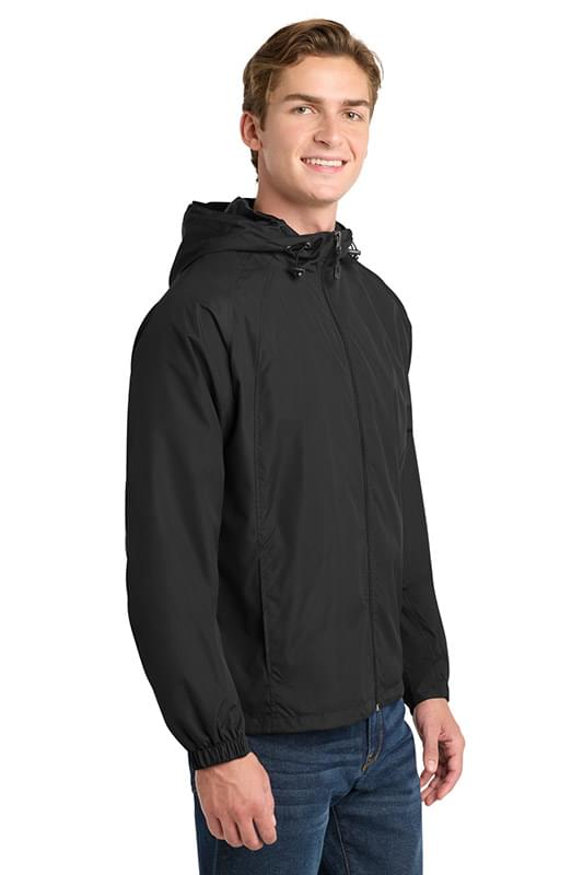Sport-Tek &#174;  Hooded Raglan Jacket. JST73