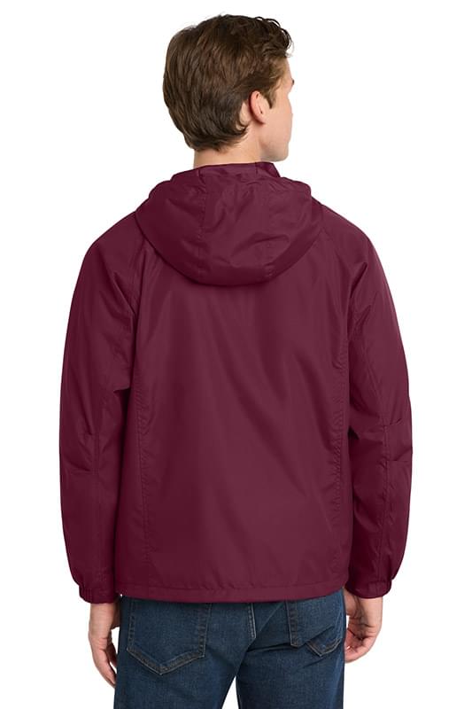Sport-Tek &#174;  Hooded Raglan Jacket. JST73