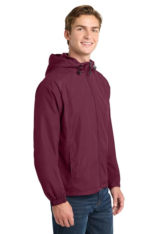 Sport-Tek &#174;  Hooded Raglan Jacket. JST73