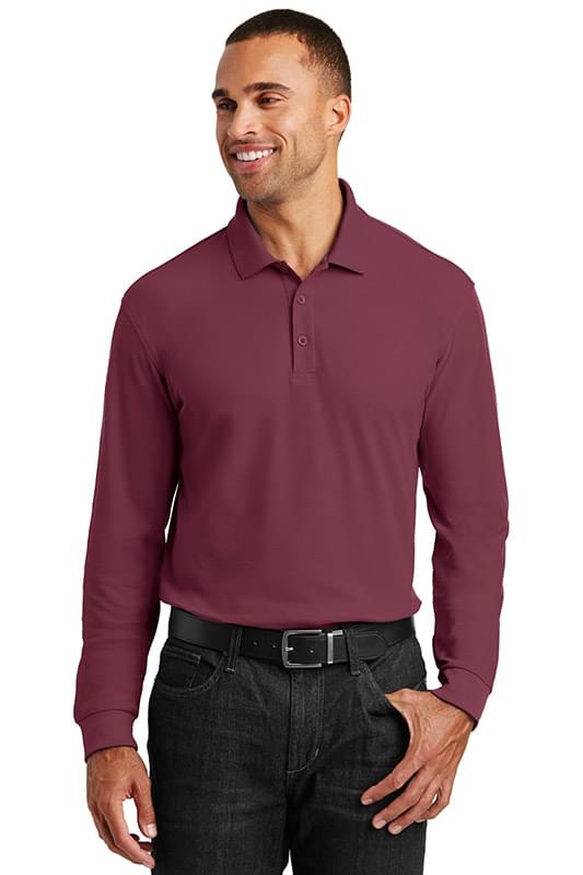Port Authority &#174;  Long Sleeve Core Classic Pique Polo. K100LS