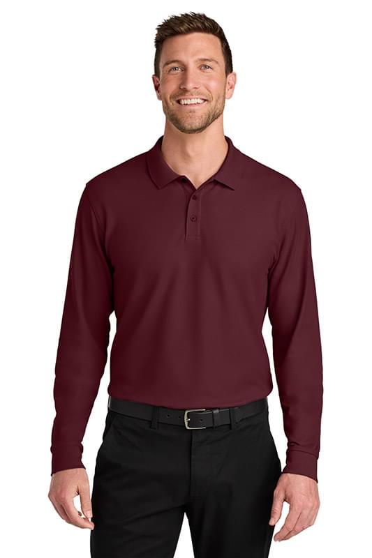 Port Authority &#174;  Wearever Signature Pique Long Sleeve Polo K200LS