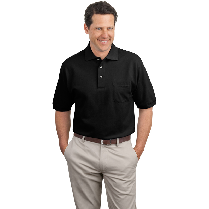 Port Authority &#174;  Pique Knit Polo with Pocket.  K420P