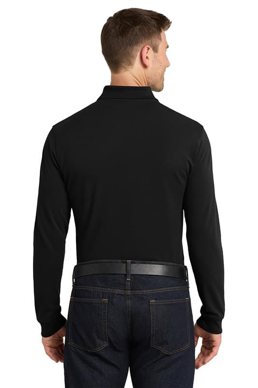 Port Authority ® EZCotton ® Long Sleeve Polo. K8000LS Port Authority ® EZCotton ® Long Sleeve Polo. K8000LS