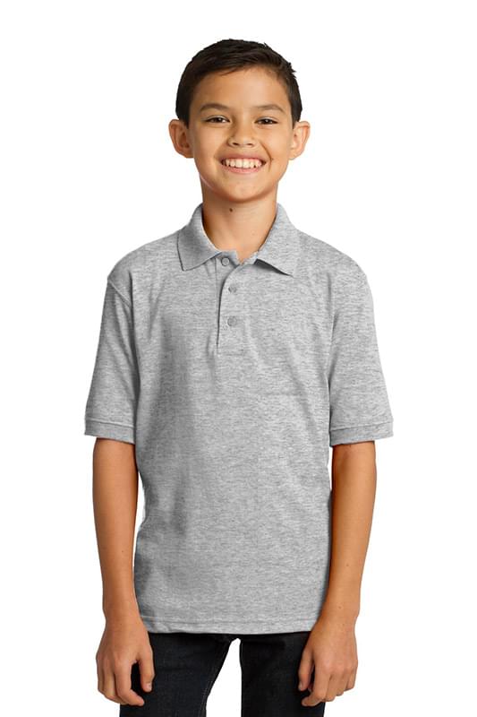 Port & Company &#174;  Youth Core Blend Jersey Knit Polo. KP55Y