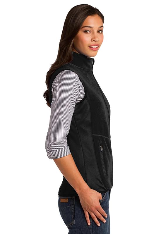 Port Authority ® Ladies R-Tek ® Pro Fleece Full-Zip Vest. L228 Port Authority ® Ladies R-Tek ® Pro Fleece Full-Zip Vest. L228
