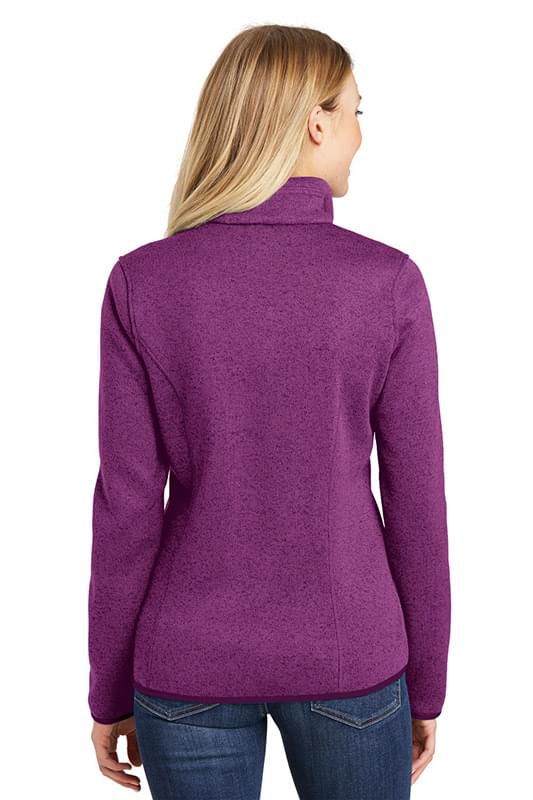 Port Authority &#174;  Ladies Sweater Fleece Jacket. L232