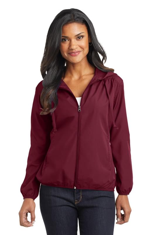 Port Authority &reg;  Ladies Hooded Essential Jacket. L305