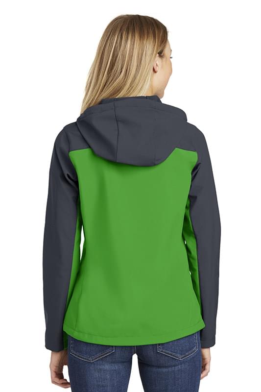 Port Authority &#174;  Ladies Hooded Core Soft Shell Jacket. L335