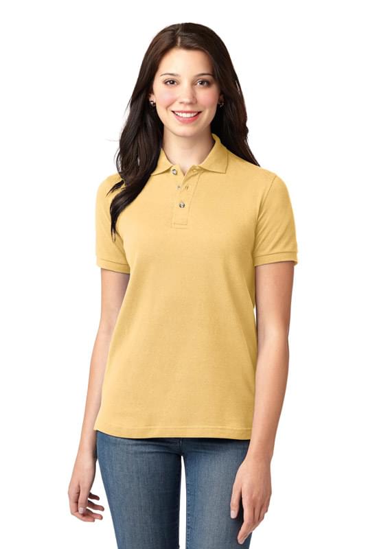 Port Authority ® Ladies Heavyweight Cotton Pique Polo. L420