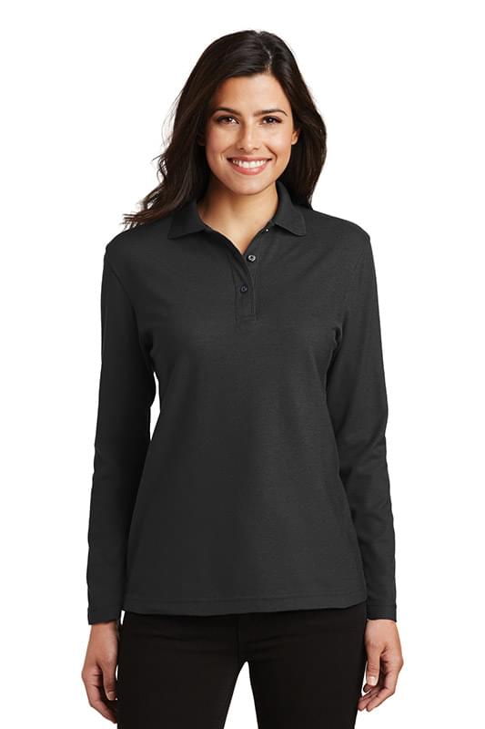Port Authority &#174;  Ladies  Silk Touch&#153; Long Sleeve Polo.  L500LS